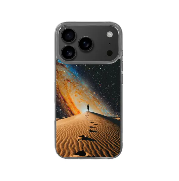 Solitude. iPhone 17 Pro Clear Phone Case