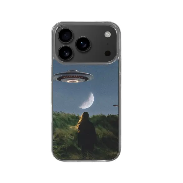 I Don't Belong Here. iPhone 17 Pro Clear Phone Case