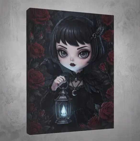 RavenLune Canvas Wall Art
