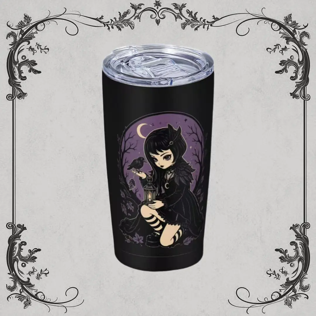 Ravenlune Stainless Steel 304 Metal Tumbler Cup