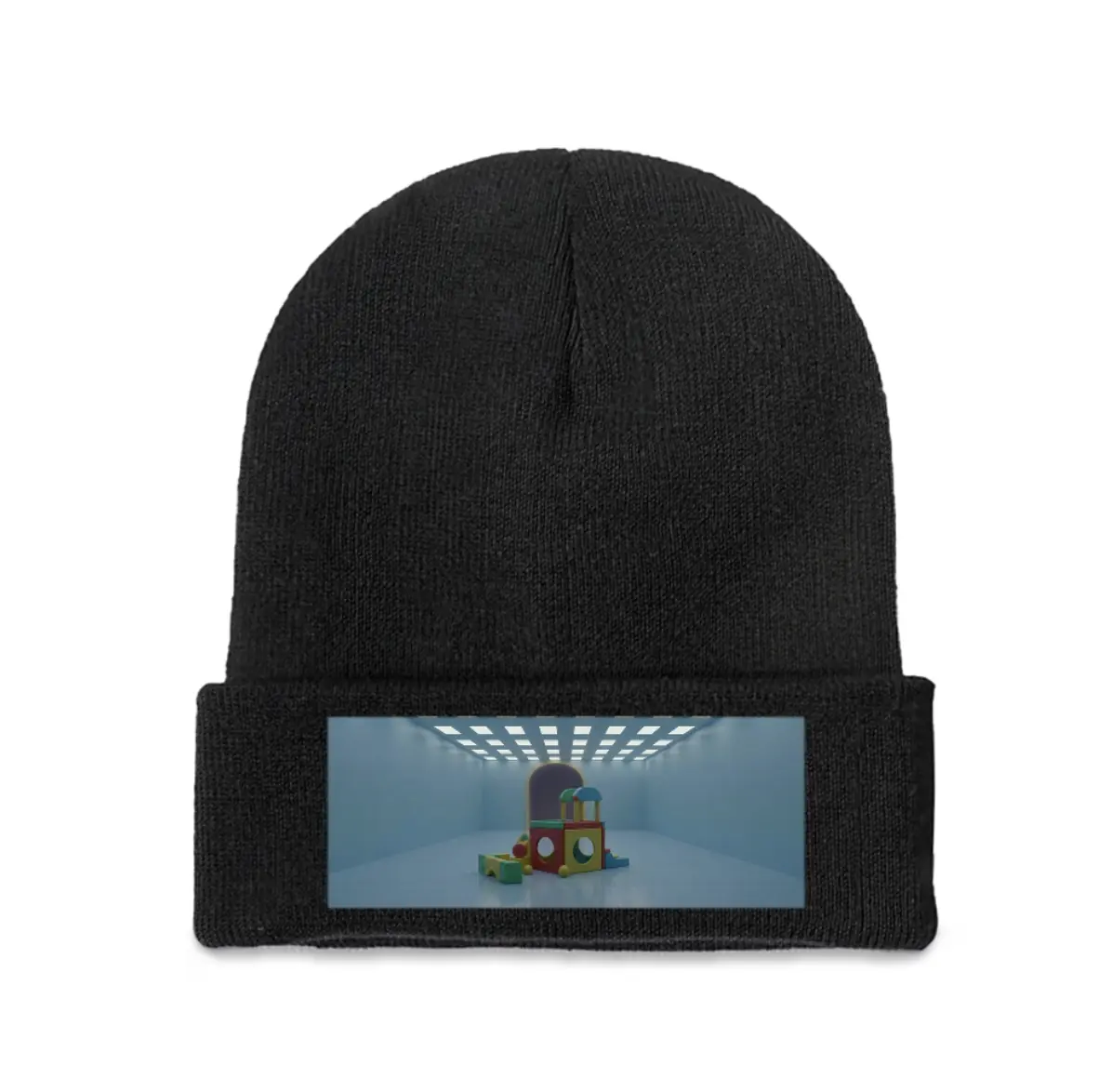 Arte Design illustrated graphic printing patch knit beanie, unisex winter fur hat warm and stylish street casual ribbed beanie, premium high-elasticity polyester yarn comfortable and soft texture, slim-fit design that makes the face look smaller winter outdoor sports thermal hat, daily look outdoor activities skiing camping headwear, fashion item for friends, lovers, and family Christmas birthday gifts