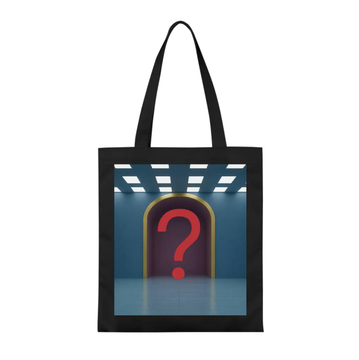 Unique Art Graphic Canvas Eco Bag, Single-sided Printing, Large Capacity Shoulder Bag, Black; School Bag for College Students, Daily Shopping Bag, Grocery Bag, Travel Beach Bag, Versatile Outing Tote Bag, Auxiliary Bag; High-density Tear-resistant Fabric, Wide and Comfortable Shoulder Strap, Durable and Meticulous Stitching, Convenient Daily Storage; Unisex Simple Casual Fashion Bag