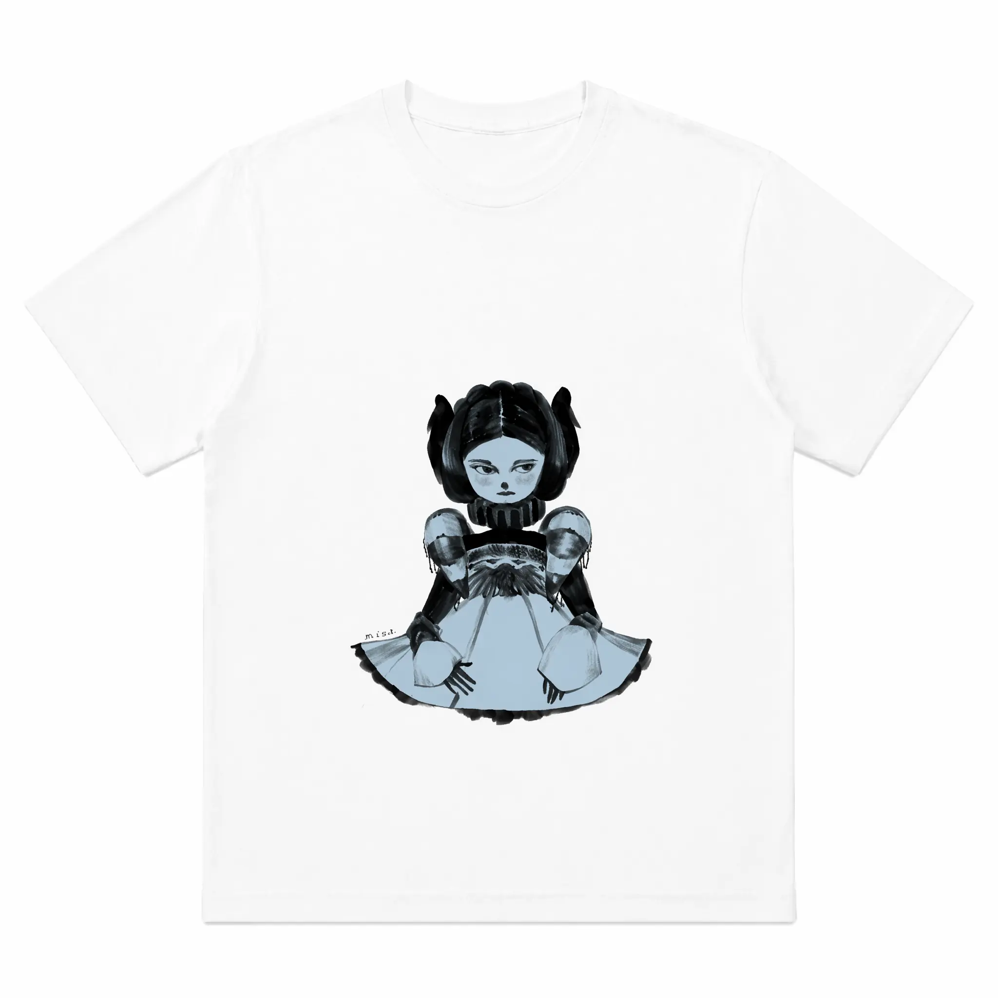 RosyMollet Artwork, Cotton Short Sleeve T-Shirt