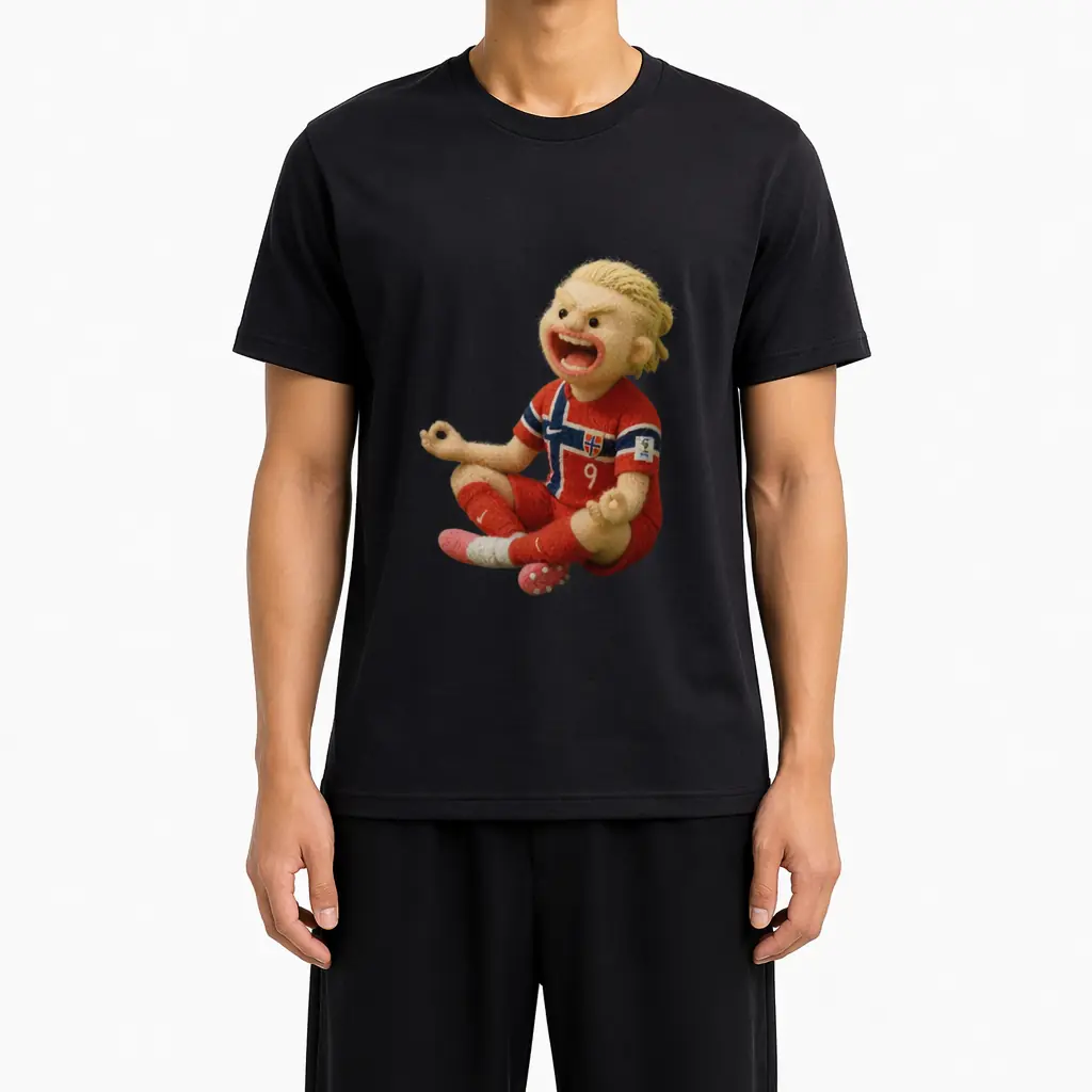 Haaland: Goal Scored Mind Cleared, Graphic T-Shirt
