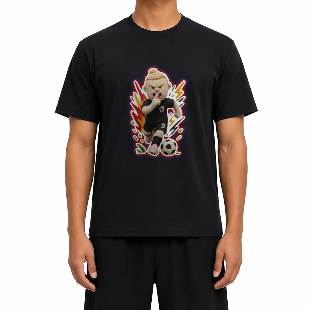 Haaland: TOP BINS, Graphic T-Shirt