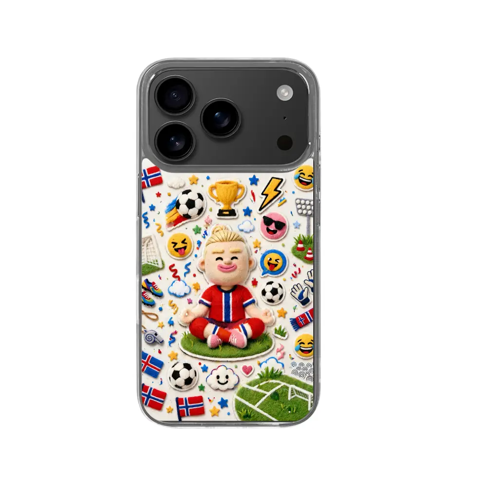 Haaland: Meditation.exe (3), iPhone 17 Pro Mobile Phone Case
