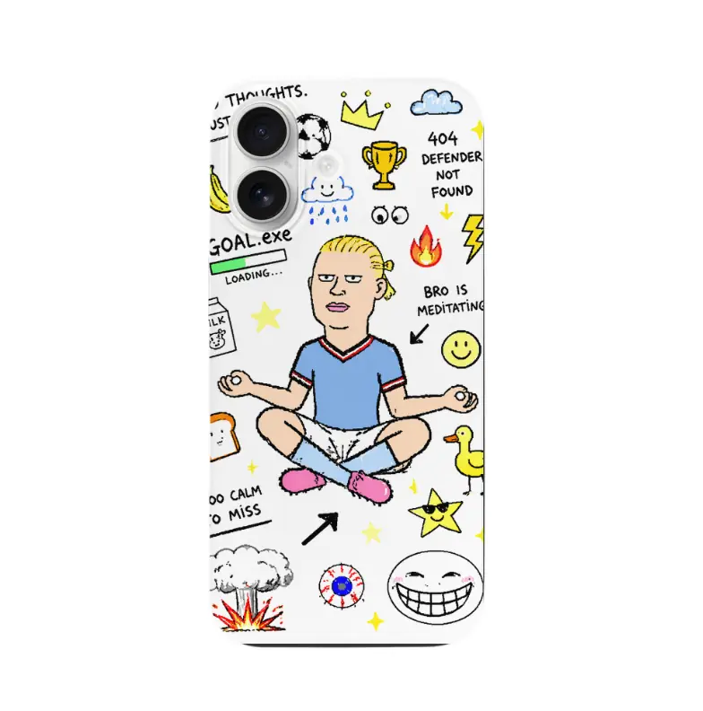 Haaland: Meditation.exe, iPhone 17 Mobile Phone Case