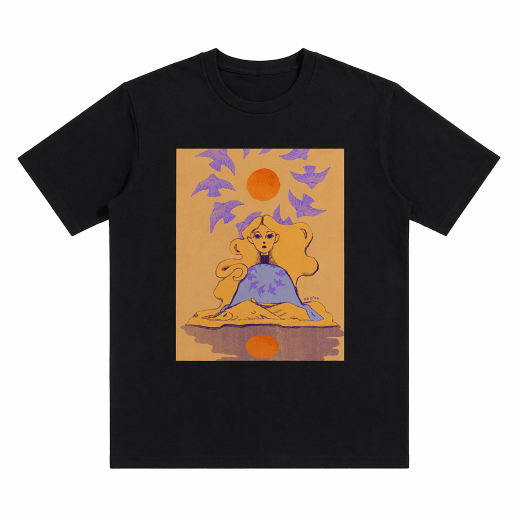 RosyMollet Artwork, Cotton Short Sleeve T-Shirt