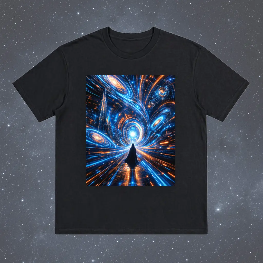 Men's Cotton T-Shirt, Large Heat Transfer Print, Soft Comfortable Fit, Durable Fade-Resistant, Multiple Colors & Sizes, Machine Washable, Stylish Everyday Wear