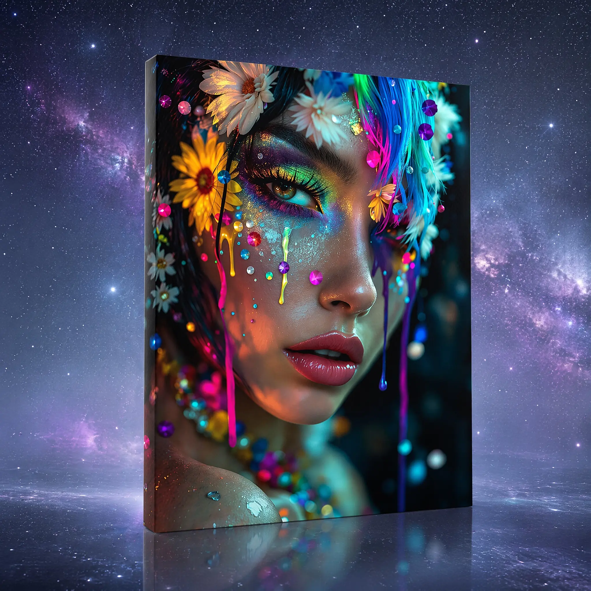 Richy Drinkwater Artwork, Canvas Wall Art, Multiple Sizes
