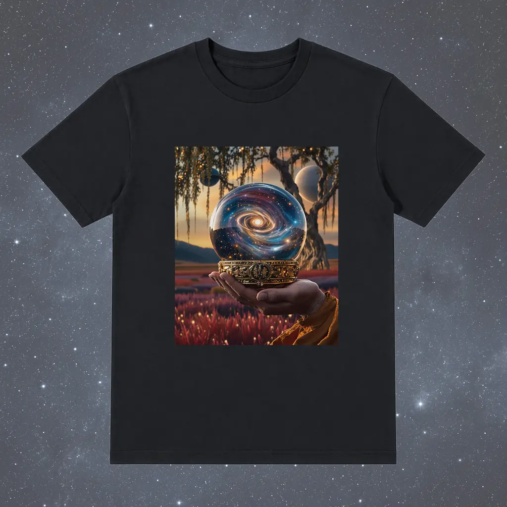 Richy Drinkwater Artwork, Graphic Cotton T-Shirt, Heat Transfer Printing