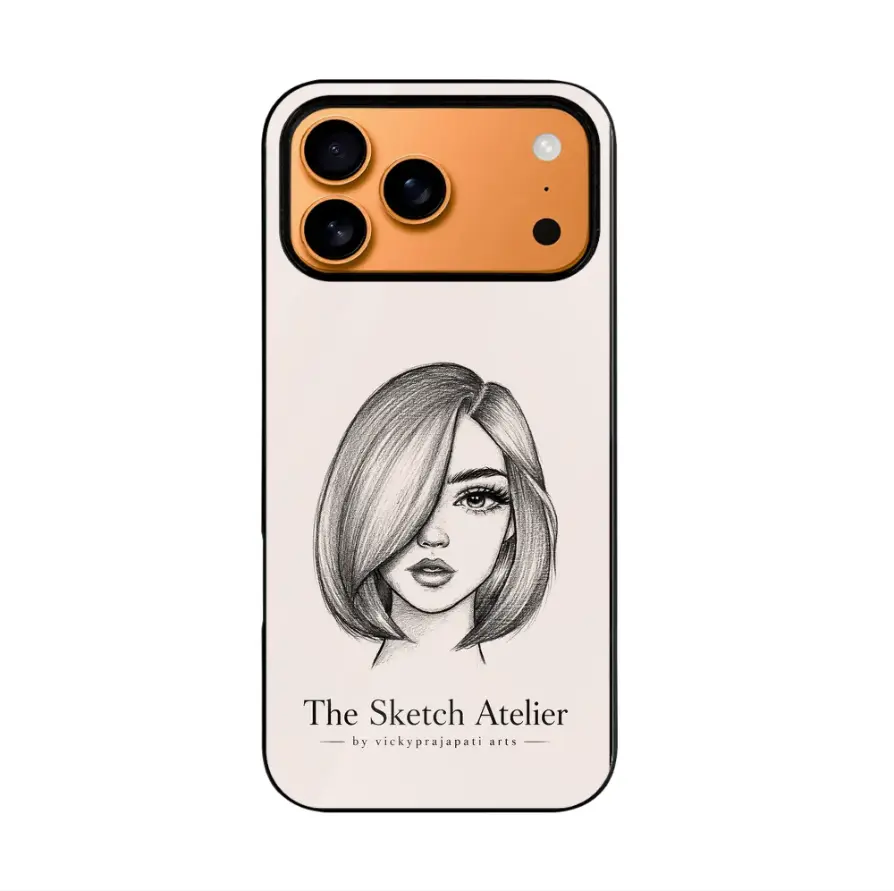 iPhone 17Pro Max TPU Phone Case Single-sided Print,Gaze of Grace,77g