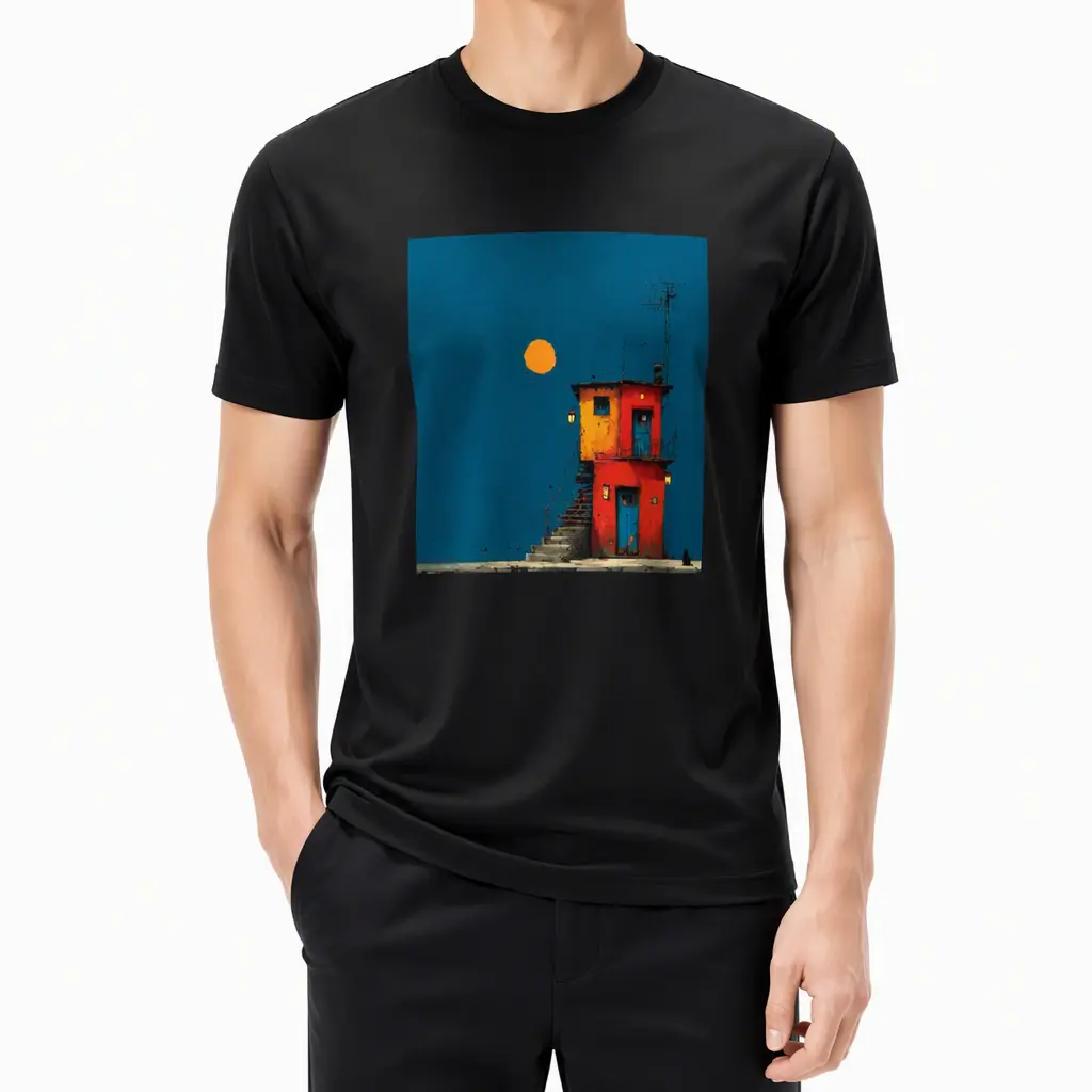Cotton Graphic T-Shirt, 100% Cotton Crewneck Short Sleeve Tee, Casual Daily Wear Regular Fit, Double-Needle Stitched Durability, Breathable Moisture Wicking Knit Fabric, Sizes S-3XL