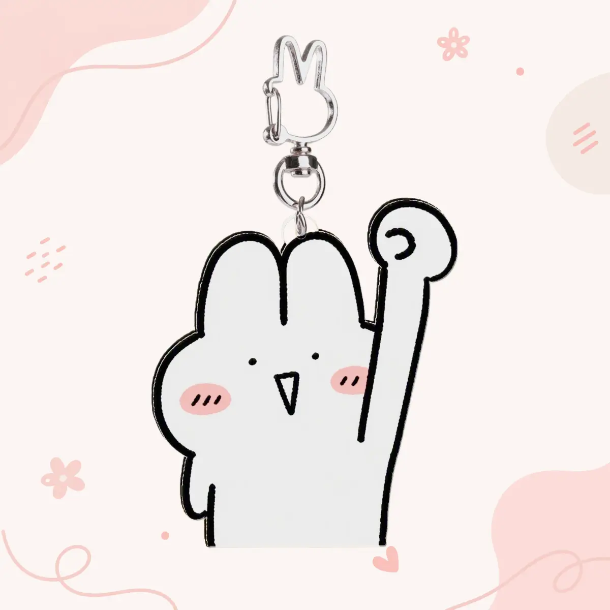 Bolto Full of Energy Pose Acrylic Keychain