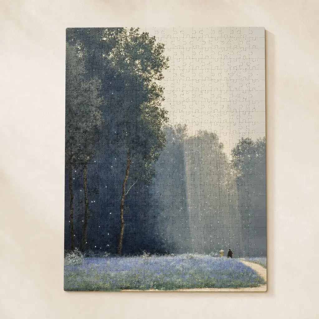 Paper Jigsaw Puzzle (Vertical Box) ,soulsteps,290gSingle-Sided Print