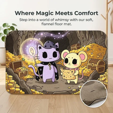 Luna and Sally's Treasure Hunt， Flannel Functional Blanket