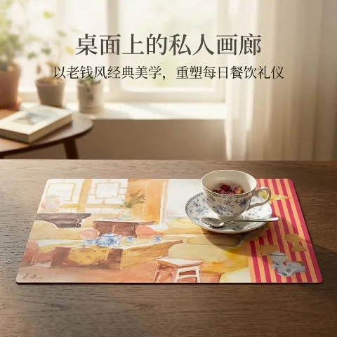 Siheyuan, Pinging Series, PVC placemat heat insulation pad