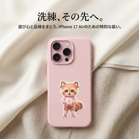 High-quality transparent silicone phone case, exclusively for iPhone 17 Air, strong drop protection, perfect fit, stain-resistant and wear-resistant design, ultra-thin and lightweight for easy portability.