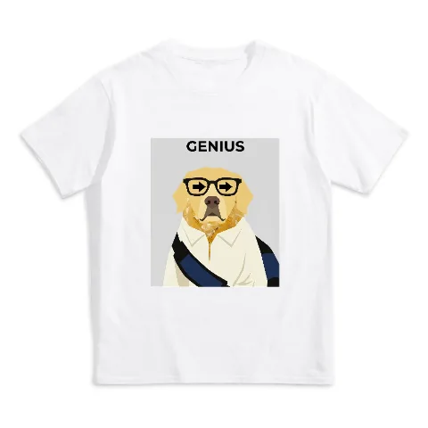 Cotton trendy printed T-shirt, white short-sleeve pure cotton T-shirt, available in multiple colors including black, red, and yellow, various sizes ranging from 39.4-59.0 inches, comfortable and breathable for daily casual wear