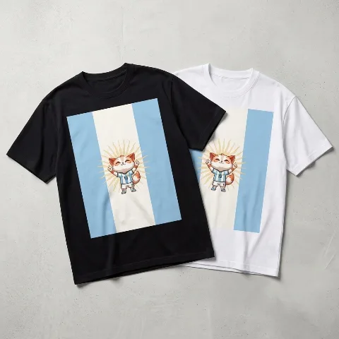 ChinaChic Fox World Cup Series – Men's Pure Cotton Short-Sleeve T-Shirt, Loose Crew Neck Casual Men's T-Shirt, 100% Cotton Soft, Breathable, Sweat-Wicking and Quick-Drying, Wash-Resistant, Anti-Shrink, Comfortable and Skin-Friendly Tee. Suitable for Daily Wear, Sports and Fitness, Fan Support, and Holiday Gifting. Classic Black, Multiple Sizes from S to 3XL.